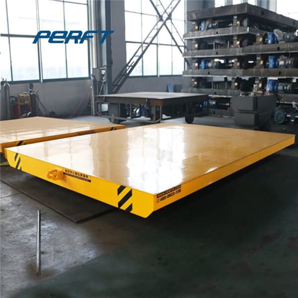 20T Electric Flat Cart For Die Plant Cargo Handling